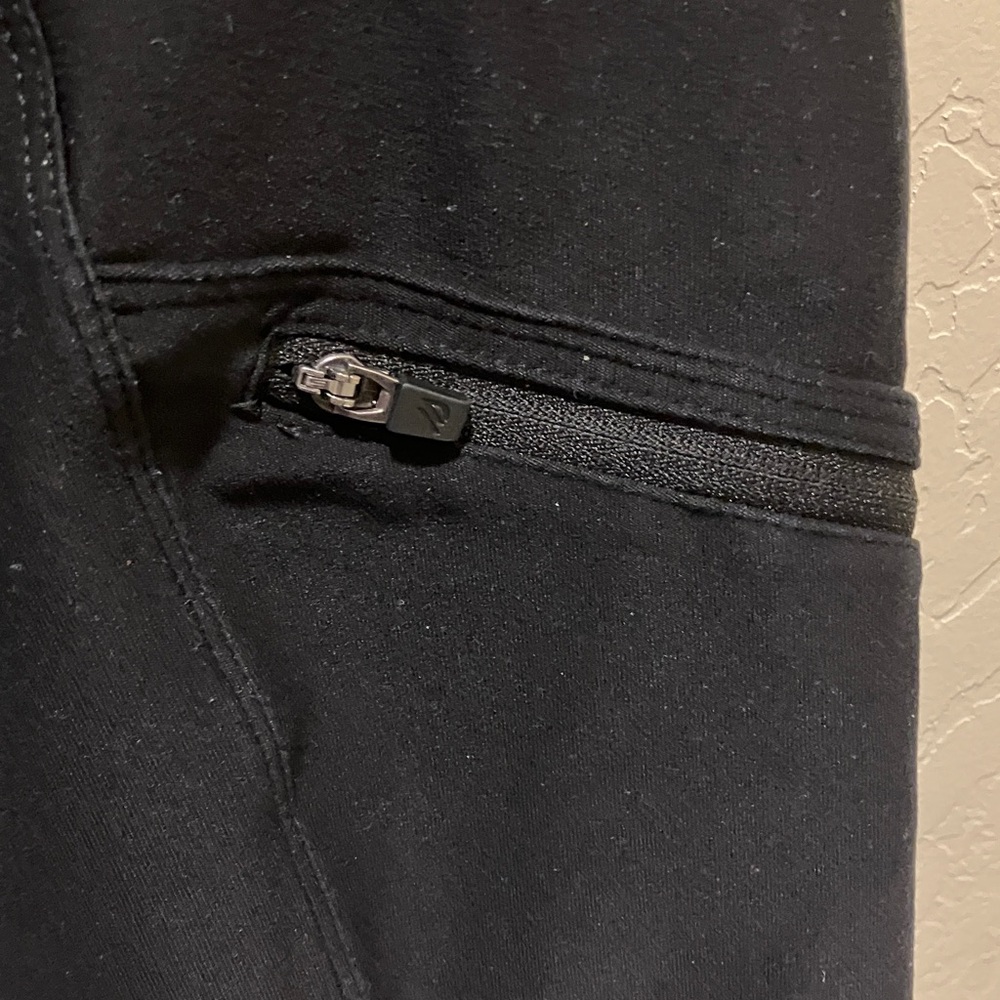 VG-EUC Eddie Bauer Women's XL Black Crossover Leggings - Picture 4 of 7